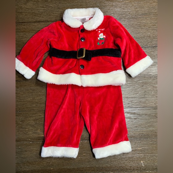 Babyworks Other - Santa outfit/pajamas 6/9 months